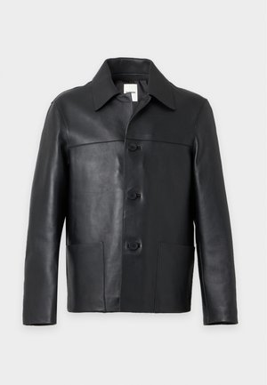 sandro, PHILIP JACKET - Giacca di pelle - noir
