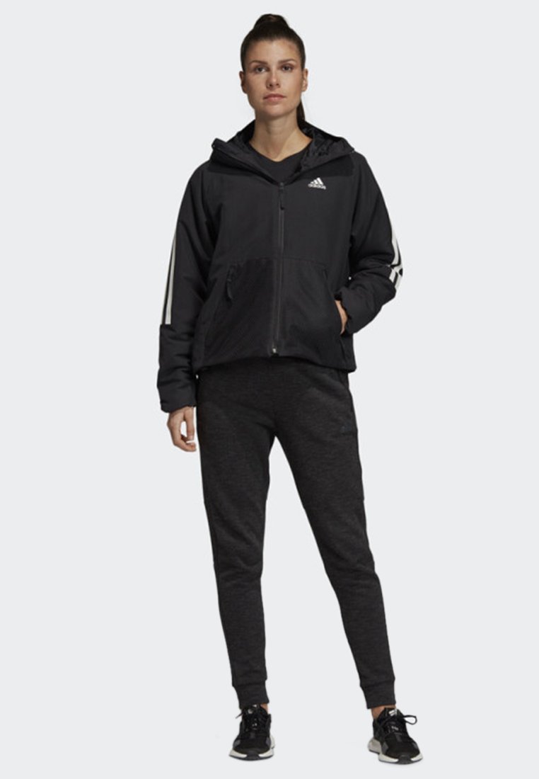 adidas Performance BACK TO SPORTS 3 STRIPES HOODED INSULATED adidas Back to Sports 3 Streifen Hooded Insulated Jacke