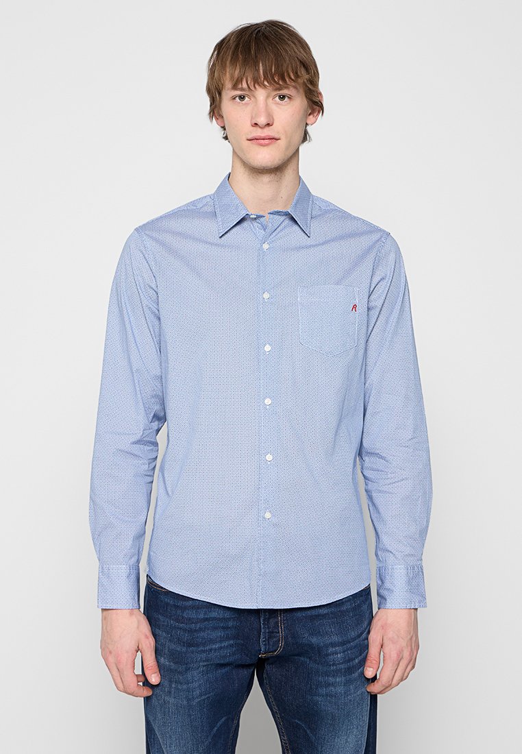 Replay Overhemd lichtblauw