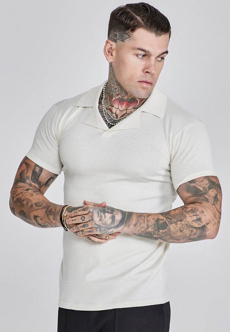 SIKSILK REVERE - Polokošeľa - ecru