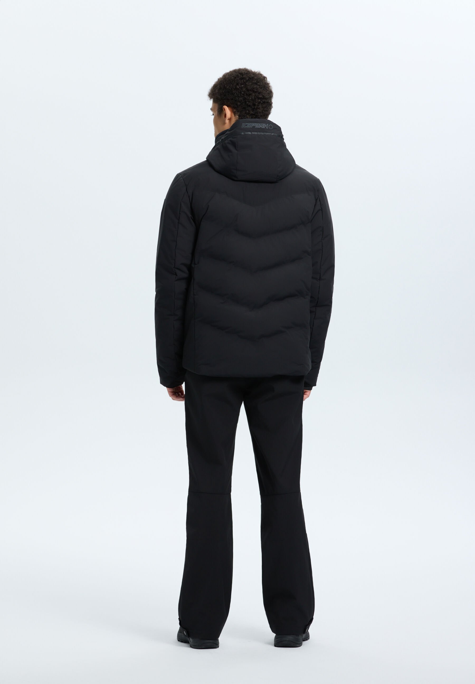 ICEPEAK Saku Giacca Uomo In Pile - Calda, Traspirante, Antipilling, Con Cerniera Multifunzionale