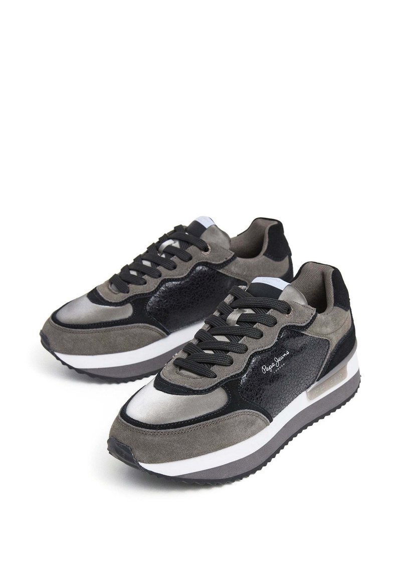 Pepe Jeans RUSPER STARS Trainers black Zalando