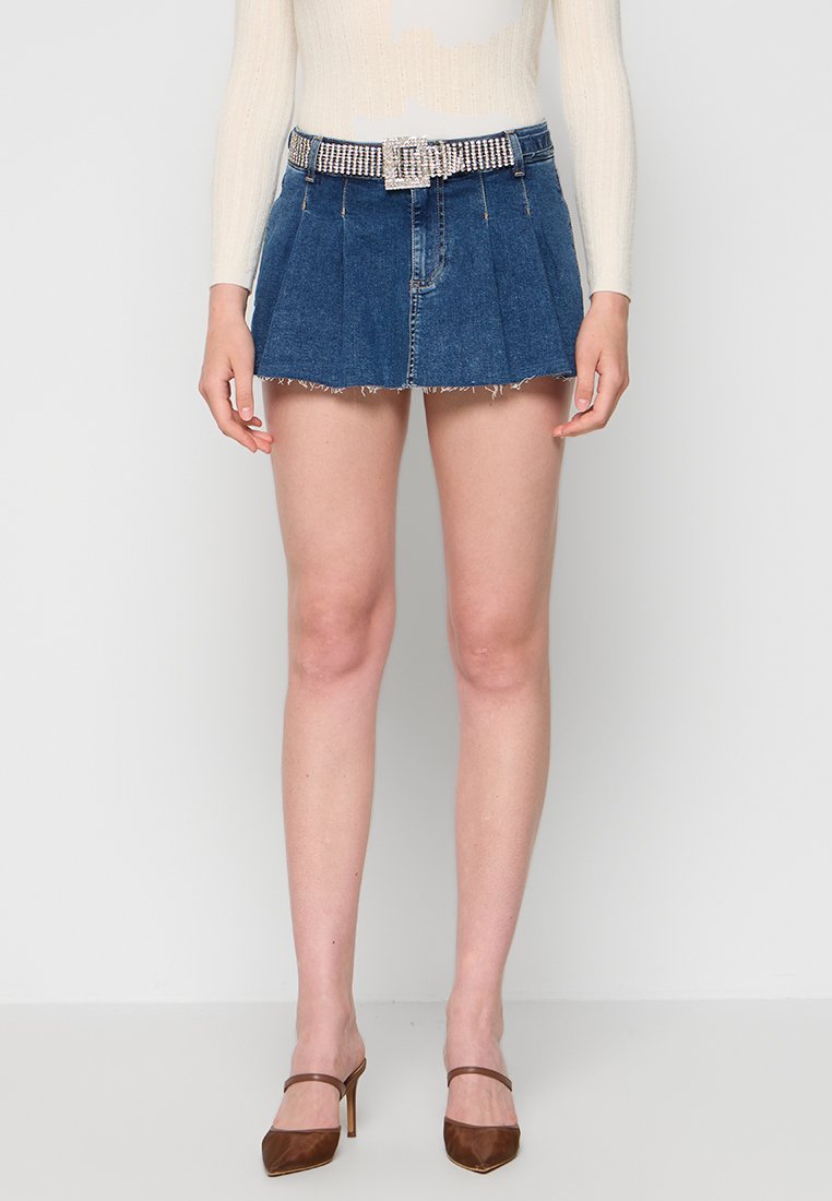 LIU JO Jeansshort zwartblauw denim