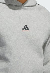 adidas Performance SPACER NEUTRAL - Kapuzenpullover - medium grey heather