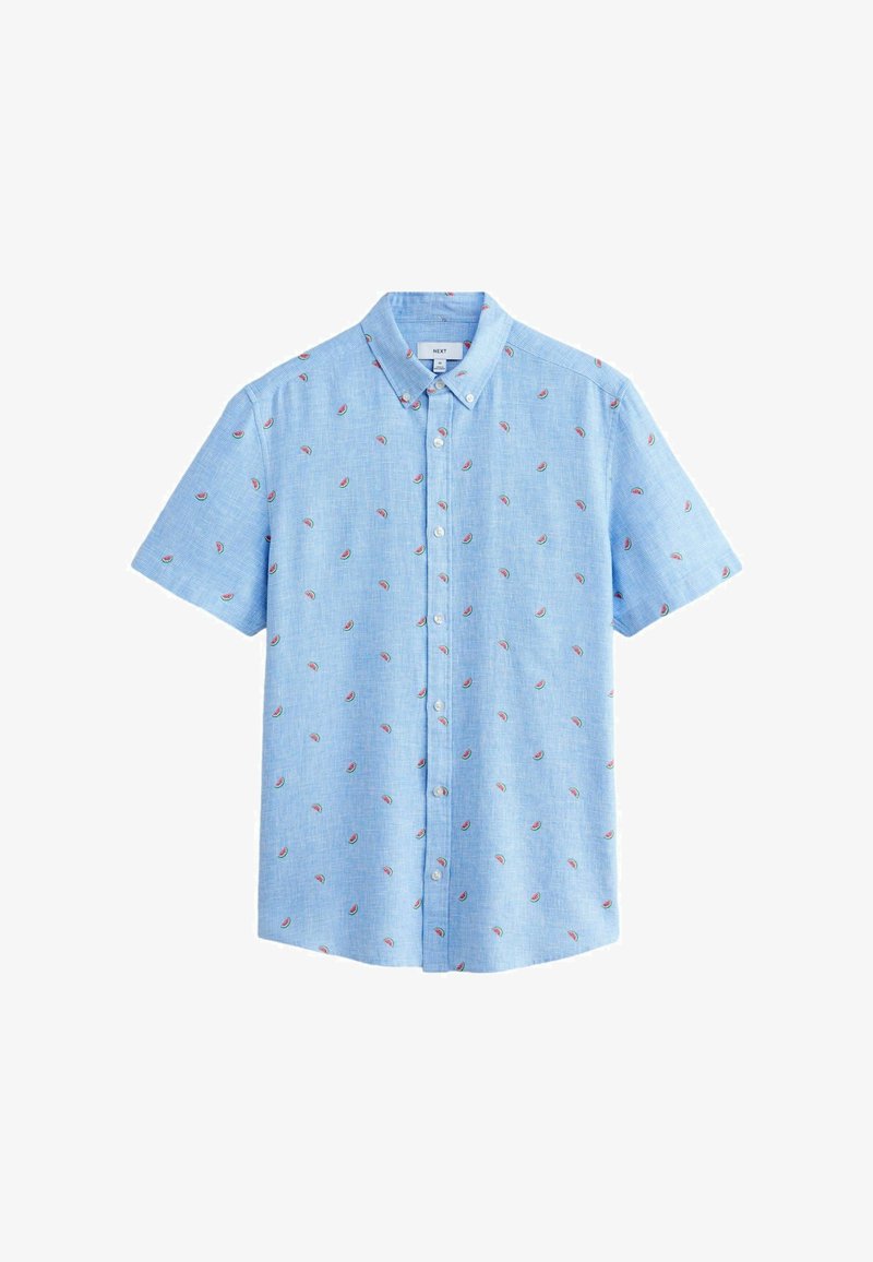 Next SHORT SLEEVE REGULAR FIT - Ing - blue