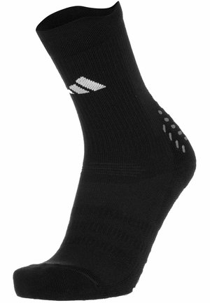 FOOTBALL GRIP PRINTED CUSHIONED CREW PERFORMANCE - Football socks - black white
