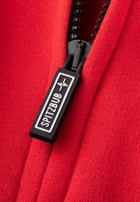 Spitzbub Sudadera con cremallera - red