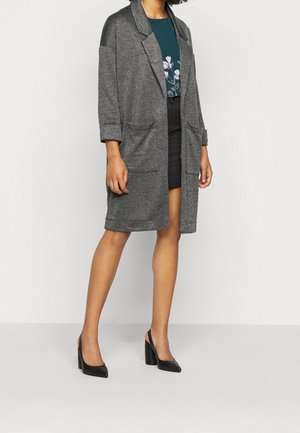 Manteau classique - mottled dark grey