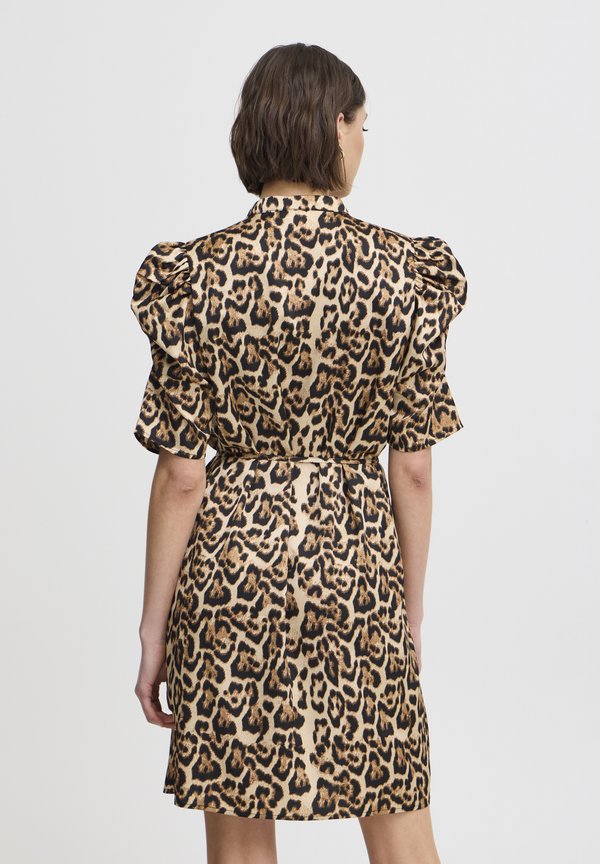 IHNina - Shirt dress - stucco leo print4