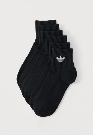 adidas Originals SOCKS UNISEX 6 PACK - Socks - black