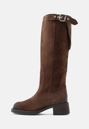 ANINE - Cowboy és motoros csizmák - brown