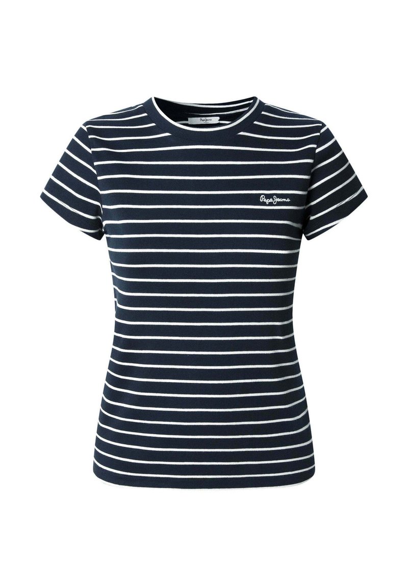 Pepe Jeans T-shirt print donkerblauw