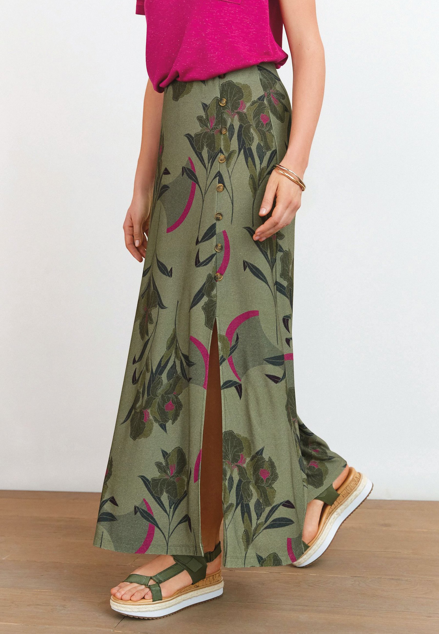 Next Gonna lunga - khaki/cachi - Zalando.it
