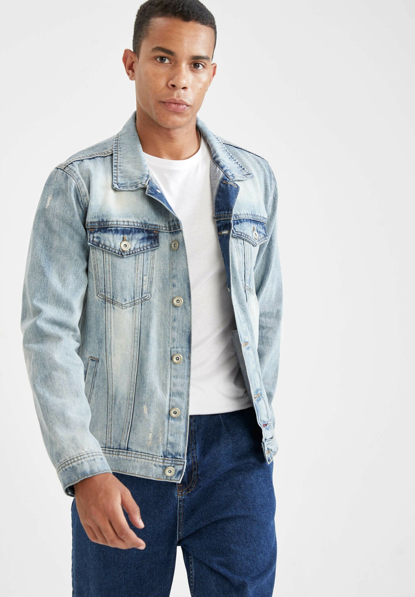 DeFacto Giacca di jeans - blue/celeste - Zalando.it