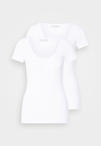 2 PACK  - Lihtne T-särk - white