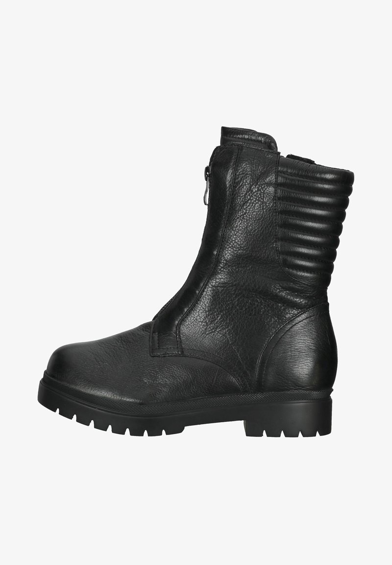 Caprice Schnürstiefelette - black nappa