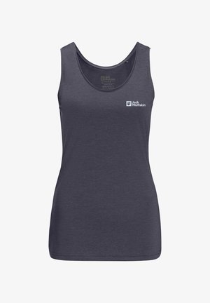 Jack Wolfskin, CROSSTRAIL TANK W - Top - graphite