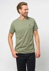 U.S. Polo Assn. ARJUN - Pamata T-krekls - sea spray