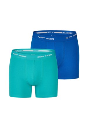 2-PACK - Panties - neon green/blue