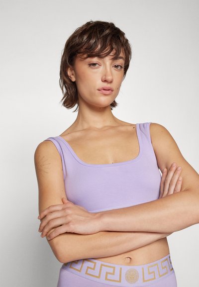 Versace UNDERWEAR TOP TOPEKA NEW LOGO - Formujúca podprsenka - mauve