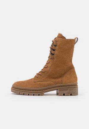 Schnürstiefelette - brown