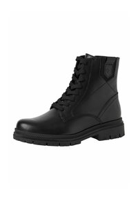 Tamaris Stivaletti con plateau - black leather