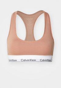 UNLINED BRALETTE ICON COTTON MODAL - Steznik - copper earth