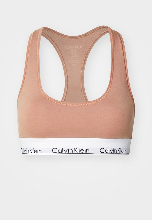 UNLINED BRALETTE ICON COTTON MODAL - Bustier - copper earth4