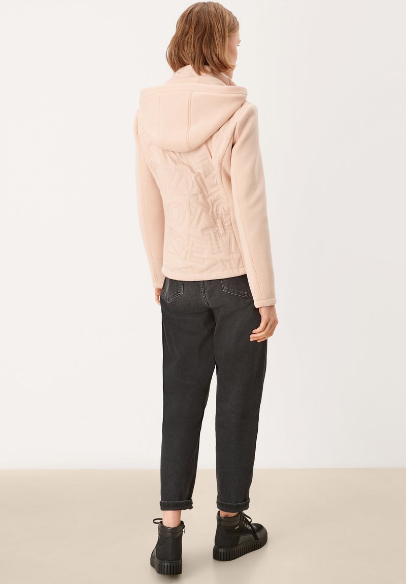 Damen Leichte Jacken | s.Oliver MATERIALMIX Übergangsjacke peach/offwhite - NE99945 Damen Leichte Jacken | s.Oliver MATERIALMIX Übergangsjacke peach/offwhite - NE99945