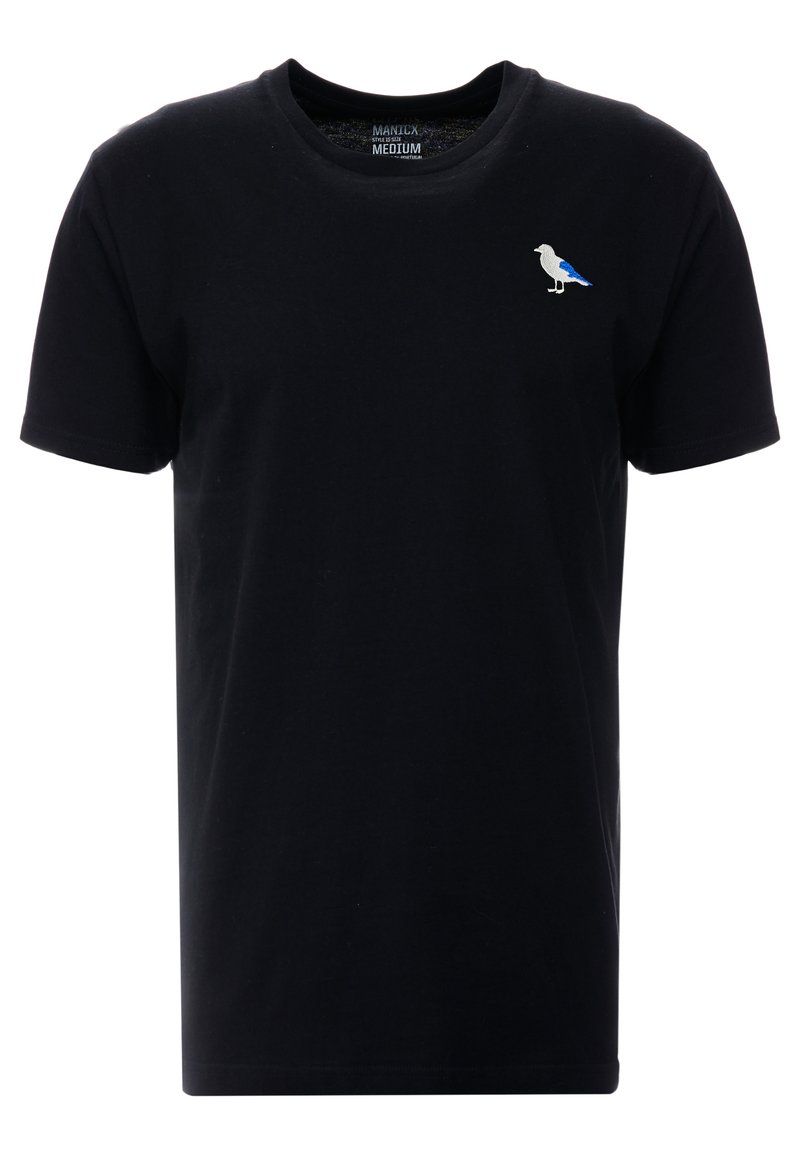 Herren T-Shirts basic | Cleptomanicx EMBRO GULL T-Shirt basic black/schwarz - JO75789 Herren T-Shirts basic | Cleptomanicx EMBRO GULL T-Shirt basic black/schwarz - JO75789