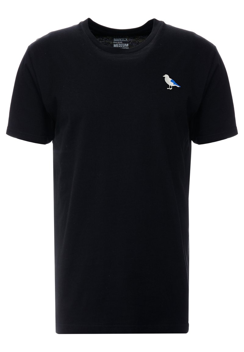 Cleptomanicx EMBRO GULL - T-Shirt basic - black/schwarz