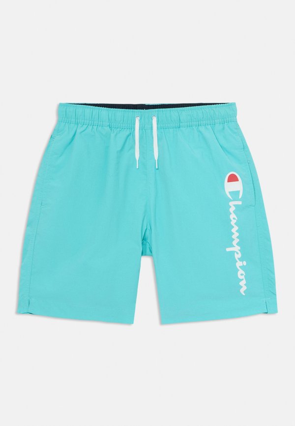 LARGE LOGO - Swimming shorts - turqouise