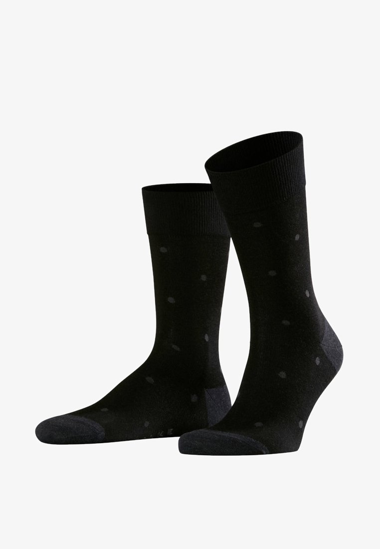 FALKE DOT - Calze - anthracite mel. (3096)