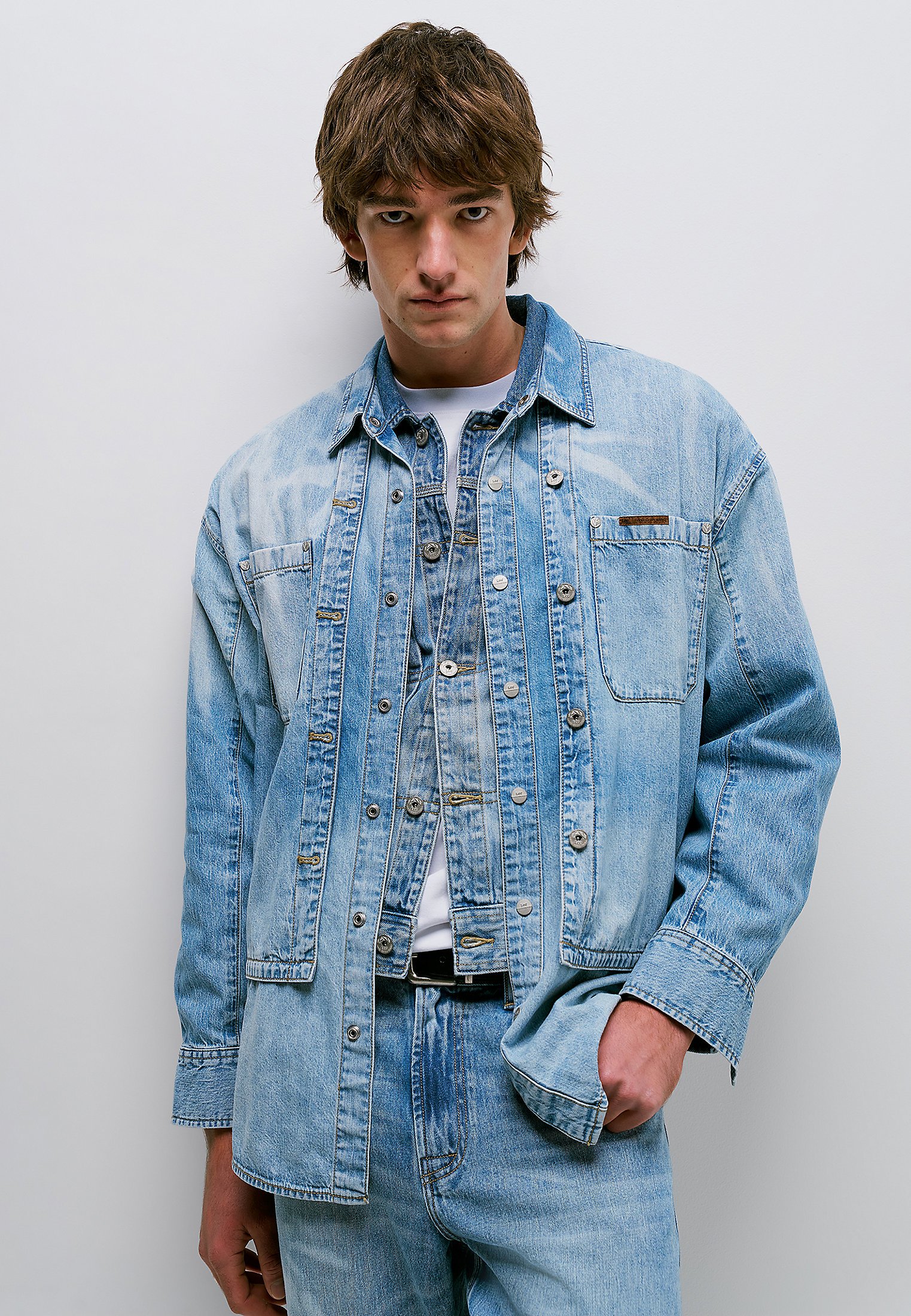Lee LEE® X FENG CHEN WANG SHIRT - Shirt - light shade/light-blue