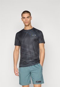 Endless ACE ORBITAL - T-shirt imprimé - titanium