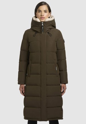 DEVION - Wintermantel - dunkeloliv