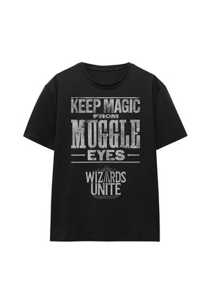 Cotton Soul, HARRY POTTER WIZARDS UNITE HIDDEN MAGIC - T-Shirt print - black