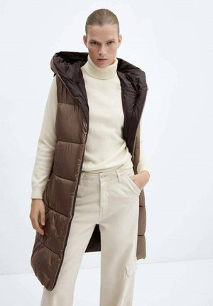 Mango Waistcoat - brown