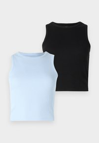 2 PACK - Débardeur - black/blue