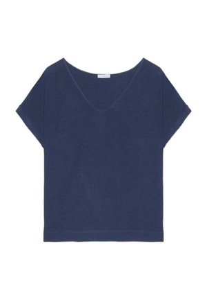 Luisa Viola, BLUSA CURVY - T-shirts basic - blu