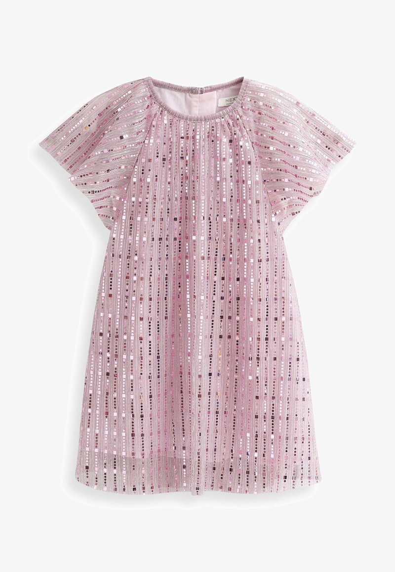 Next SPARKLE SLEEVE STANDARD - Kokteiļkleita/ballīšu kleita - pink