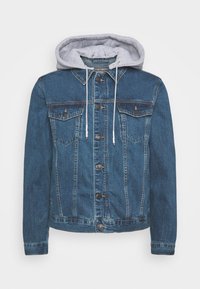 Não selecionado, blue denim