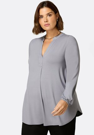 Top s dlouhm rukvem - grey