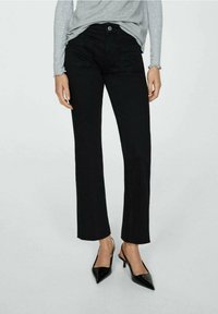 Mango Jean bootcut - black denim