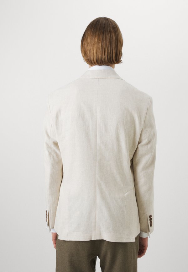 SLHREG MALIK SUN - Suit jacket - oatmeal3