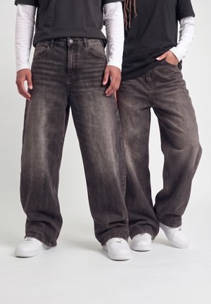 YOURTURN by Zalando, UNISEX - Торбести дънки - black denim