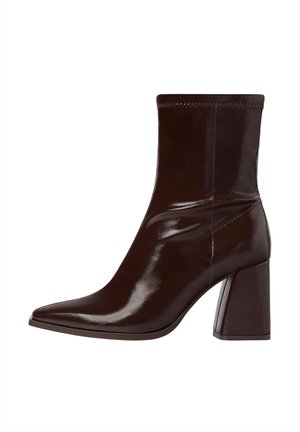 STRETCH - High Heel Stiefelette - brown