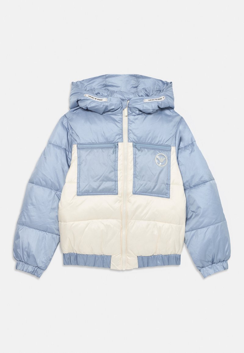 Emporio Armani Winterjas lichtblauw Emporio Armani Winterjas lichtblauw