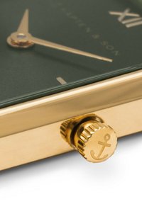 Kapten & Son GRACE MESH - Uhr - gold coloured green