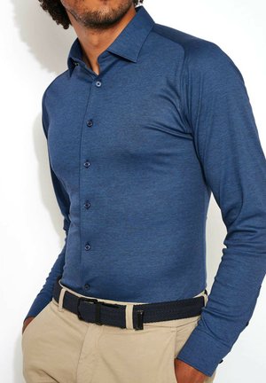 Shirt - indigo pique